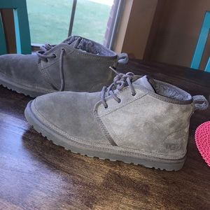Men’s UGG boots.